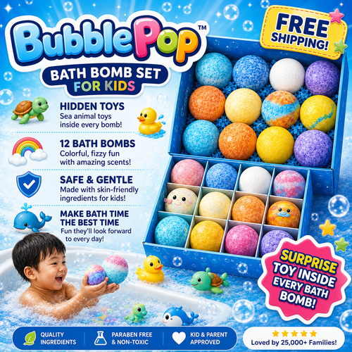 BubblePop™ | Turn Bath Time Into a Magical Adventure