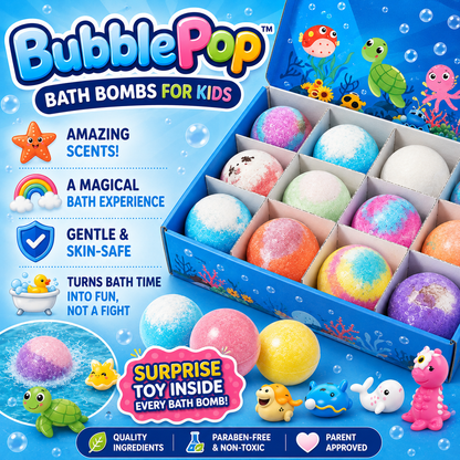 BubblePop™ | Turn Bath Time Into a Magical Adventure