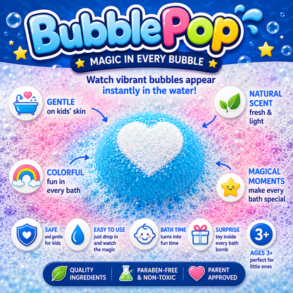 BubblePop™ | Turn Bath Time Into a Magical Adventure